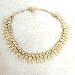 Vintage Coro gold plated choker